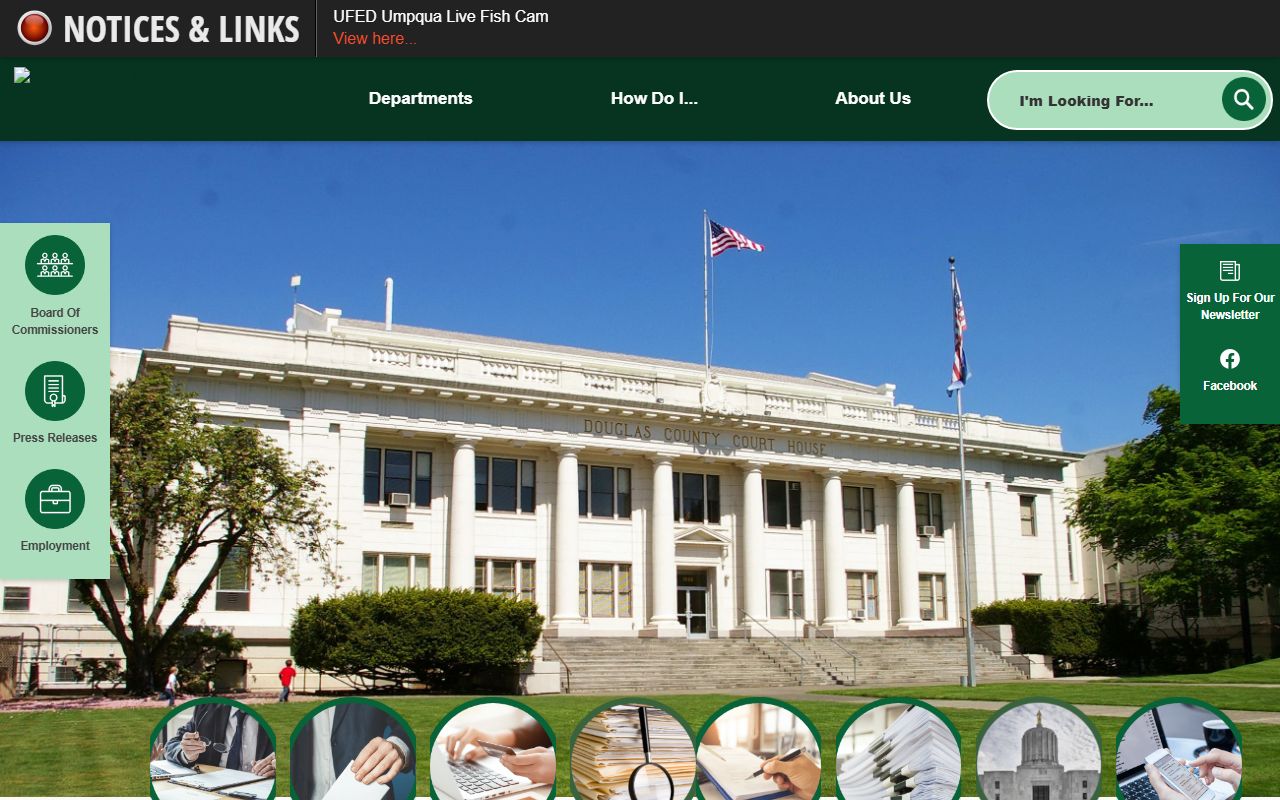 Douglas County arrest records homepage